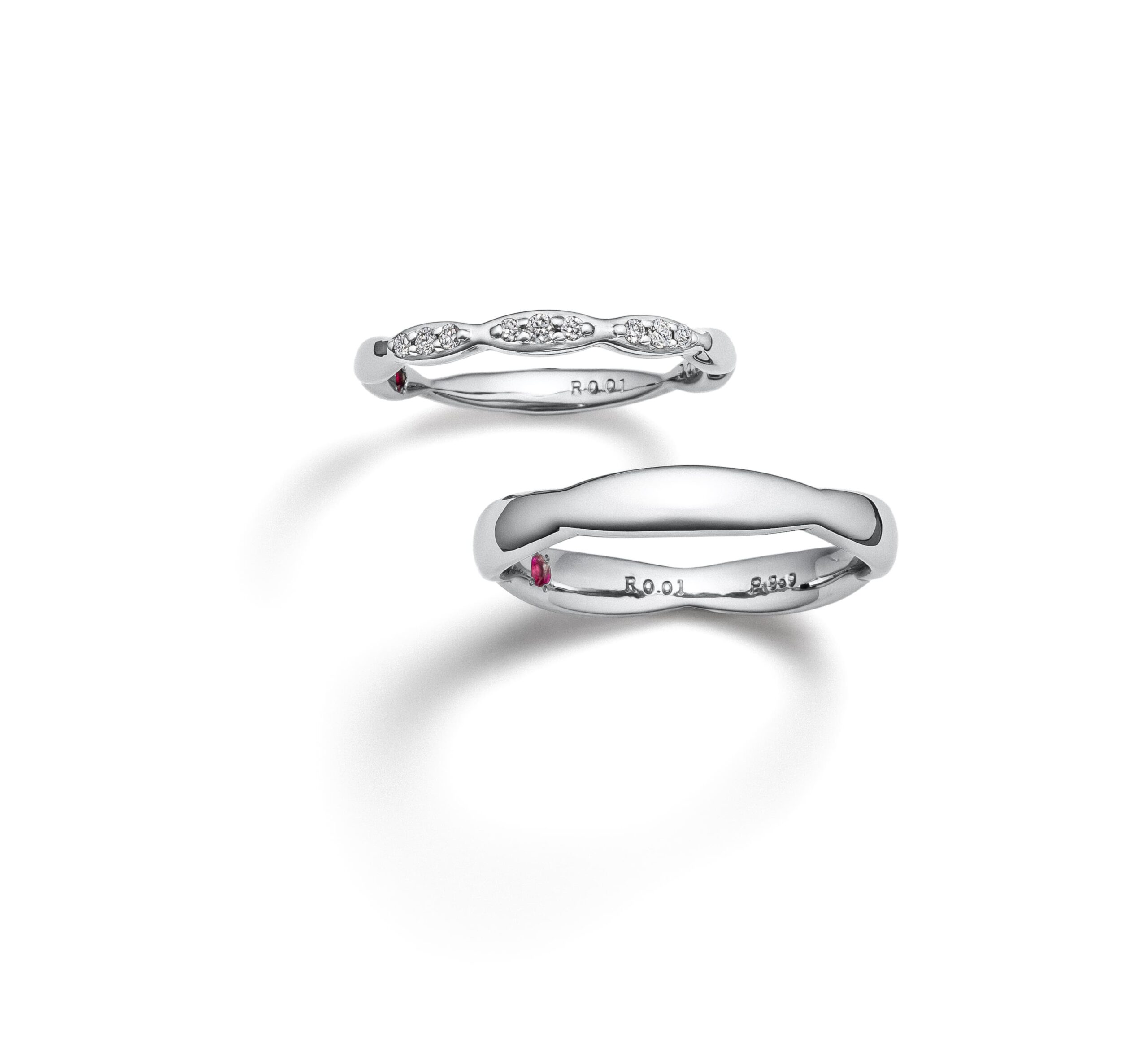 モリスルビーの結婚指輪TSUTAE