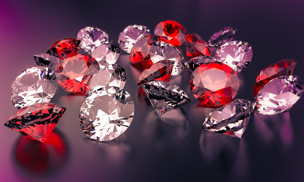 ルビーとダイヤ